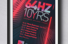 64HZ.10YRS – Campagne promotionnelle