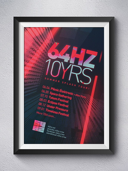 64HZ.10YRS – Promotional Campaign
